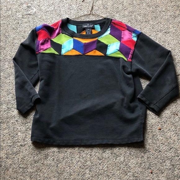 Carol Little Tops - Colorful Geometric women’s  Shirt